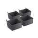 thumbnail image 1 of Monstrate Caja de almacenamiento de forma cuadrada, joyero de escritorio, accesorios grises para el hogar, organizador pequeño, cesta apilable, Suministros de limpieza para el hogar, 1 of 6