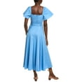 thumbnail image 2 of BGL womens  Midi Dress, 14, Blue, 2 of 3