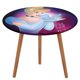 thumbnail image 1 of Cenicienta: Princesa-theme Fitted Round Tablecloths Elastic Edged Table Covers Waterproof Table Cloth for Kitchen Holiday Party Tables Decor 120cm, 1 of 6