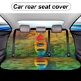thumbnail image 5 of Kaleidoscope Mandala Colorful Floral Boho Car Rear Seat Cover Accessories Universal Fit Car Seat Covers Durable, 5 of 6