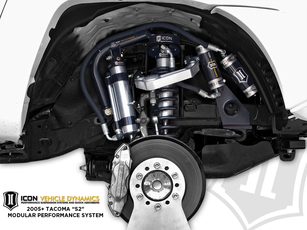 ICO 2.5 Series Shocks Fits select: 2005-2022 TOYOTA TACOMA, 2003-2022 TOYOTA 4RUNNER