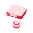 thumbnail image 2 of Lunch Box, 1900ML Bento Container with Soup Bowl and Utensils, Leakproof Compartment for Work Travel, 9x7.8 Inch, 2 of 8