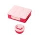 thumbnail image 2 of Set de Lonchera Bento con Tazón para Sopa y Cubiertos | Recipiente para Alimentos Hermético de 1900 Ml con Compartimentos | Diseño Geométrico para La Escuela, Picnics y Viajes | Recipiente para Prepa, 2 of 7
