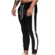 thumbnail image 4 of Cinturón a rayas para hombre Tapeta Cremallera Decoración Personalidad Pequeño bolsillo para el pie Pantalones casuales Pompotops oipoqjl23138, 4 of 6