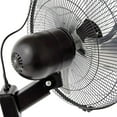 thumbnail image 5 of Active Air ACFW16HDB Heavy-Duty 16-Inch 3-Speed Industrial Metal Wall Mount Tilting Fan, Black, 3 Pack, 5 of 6