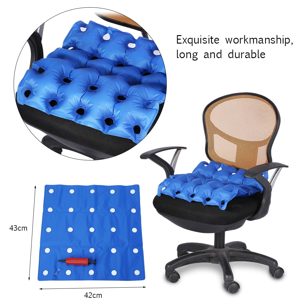 Anauto Inflatable Seat Cushion, Chair Cushion,Inflatable Portable Seat Cushion Anti Bedsore Decubitus Chair Pad Mat