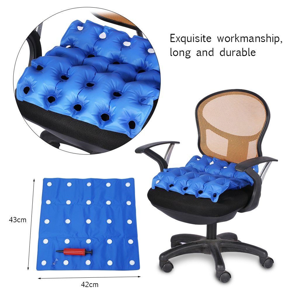 Anauto Inflatable Seat Cushion, Chair Cushion,Inflatable Portable Seat