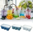 thumbnail image 3 of amlbb Trays, Silicone Under $5 Fruit Ice Tray with Lid Home DIY Ice Cream Summer, 3 of 8