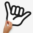 thumbnail image 4 of Peace Hand Dry Erase Peel and Stick Giant Wall Decals, 4 of 6