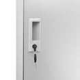thumbnail image 5 of vidaXL Locker Cabinet Light Grey 90x45x92.5 cm Steel, 5 of 5