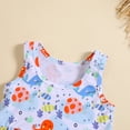 thumbnail image 3 of Emy Dola Baby Infant 2-Piece Swimsuit Toddler Girl's Ruffle Bathing Suit Kids Summer Beach Tankini Swimwear Sets 1-6 Years, 3 of 7
