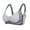 Blue, variant on Bras For Women Comfortable Push Up For No Underwire Comfort Super Gather Wireless Lifting For Sagging Breasts Bra