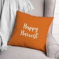 thumbnail image 3 of Creative Products Happy Harvest in Orange 18 x 18 Spun Poly Pillow, 3 of 3