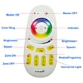 thumbnail image 4 of Mi Light-controlador de luz LED inalámbrico, control remoto táctil RF de 4 zonas, WiFi, RGBW/RGBWW 2,4G, para tira LED 5050 RGB/RGBWW, 4 of 4