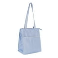 thumbnail image 4 of Mainstays Blue Polyester Zippered Reusable Lunch Bag, Best Used for On-the-Go Snacks and Small Portions, 4 of 7