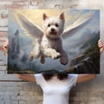 thumbnail image 4 of West Highland White Terrier Gift - Cat or Dog Pet Loss Gift for a Grieving Friend - Pet Remembrance Gift and Sympathy Photo Keepsake, wall paper, kitchen wall décor, 4 of 4