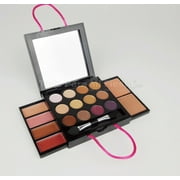 Girls Makeup Kit Set Nudes Eyeshadows Lipgloss Blush Applicator Brozer
