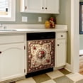 thumbnail image 3 of Elegant Rose Floral Print(1) Dishwasher Magnet Cover Decorative Sticker for Home Cabinet Kitchen 23" x26", 3 of 5