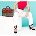 thumbnail image 2 of CalBags Animal Prints 19-inch Duffel Bag, Red Trim Leopard, 2 of 5