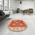 thumbnail image 3 of Ahgly Company Tapis d'Intérieur Rectangle Rouge Traditionnel Zone Orientale, 7' x 10', 3 of 6