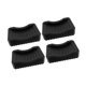 thumbnail image 5 of Kit 4 calzas niveladoras para plancha, niveladores goma para parrilla, soporte fácil instalación, accesorios apilables para parrilla, ideales, 5 of 8