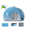 4 ice boxes, variant on Cooling Cat House with Ice Pack Slots, Portable Summer Shelter Bed for Indoor Cats