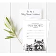 thumbnail image 5 of Inkdotpot Set Of 30Jungle Animals Baby Shower Invitations-Diaper Raffle Tickets And Baby Shower Book Request Cards Gender Neutral Invites Its A Boy Its A Girl, 5 of 8