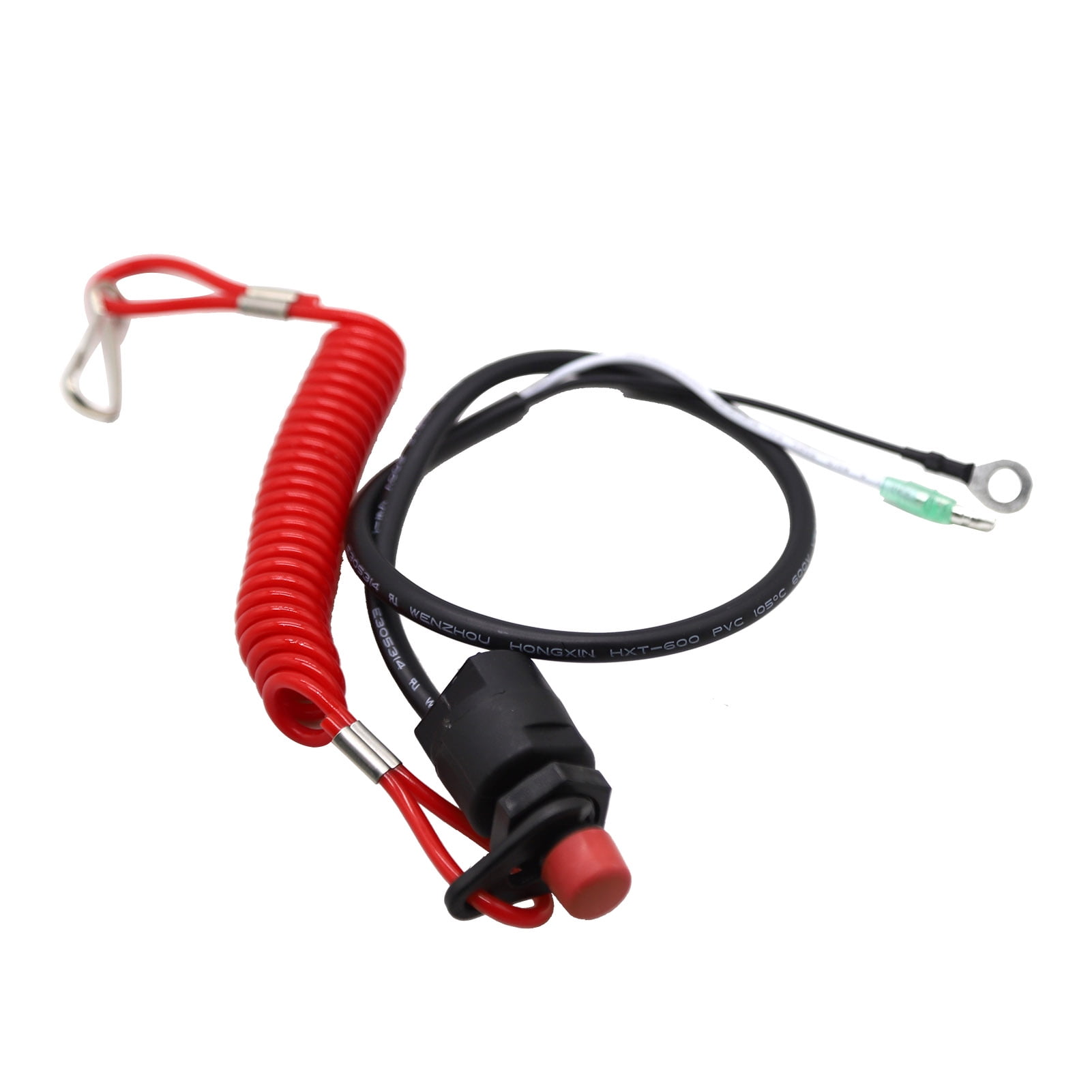 Outboard Engine Motor Scooter ATV Kill Stop Switch Safety Tether Cord LanyarNIU