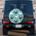 thumbnail image 5 of Kll Lovely Roosters Tire Cover,Universal Wheel Tire Cover For Trailer, Rv, Suv, Truck,Camper And Many Vehicle,(14 Inch), 5 of 8