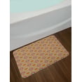 thumbnail image 2 of Ethnic Bath Mat, Tribal Inspired Geometrical Motifs with Squares and Triangles in Colorful Tones, Plush Bathroom Decor Mat with Non Slip Backing, 29.5" X 17.5", Multicolor, by Ambesonne, 2 of 2