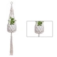 thumbnail image 1 of Toystoory Cestas colgantes 100 hechas a mano, soporte para plantas, macramé, colgador de plantas, maceta para colgar en la pared interior, soporte para Jardín y Patio No.24 Toystoory HA001777-24, 1 of 1