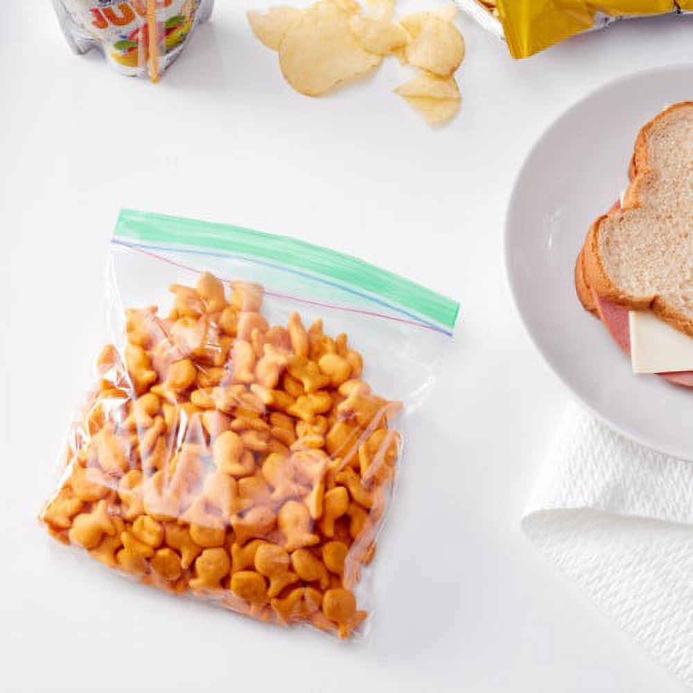 Ziploc Resealable Sandwich Bags Clear Box of 500