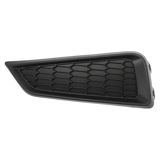 Parrilla de luz de niebla frontal izquierda No. 71107T9AT00 Inserciones de cubierta de luz de niebla del parachoques delantero para Honda City 2015-2017 Negro ABS 1 Pc