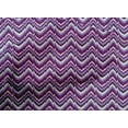 thumbnail image 4 of oneOone Cotton Cambric Fabric Chevron Flame Stitch Decor Fabric Printed BTY 56 Inch Wide, 4 of 4