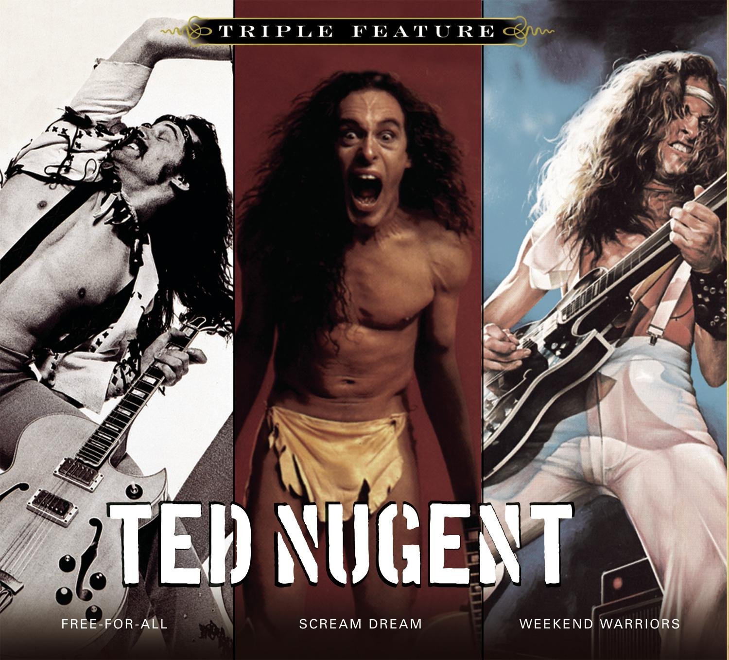 Ted Nugent Triple Feature Boxset By Ted Nugent Format Audio Cd From Usa Walmart Com