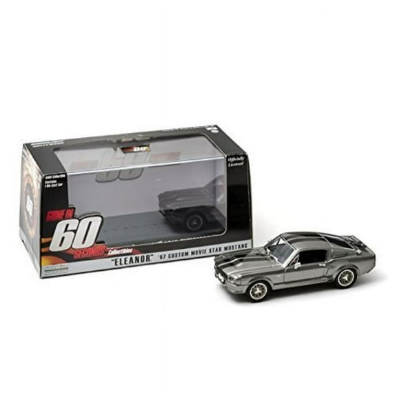 1967 Ford Shelby Mustang GT500 'Eleanor' 'Gone in Sixty Seconds' Movie (2000) 1/43 by Greenlight 86411