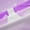 White Purple, variant on Homewish Flying Butterfly Black Out Curtains For Children Teens Female,Stars Bling Glitter Curtains Pack of 2 (42x63 Each),Gradient Ombre Pink Bedroom Curtains,Microfiber Bedroom Decor