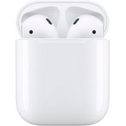 Restored Apple AirPods 2 White with Wireless Charging Case In Ear Headphones MRXJ2AM/A
