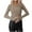 Khaki, variant on Fanxing Stretchy Tees Womens Ultra Light Fall Tops Long Sleeve Shirts 2025 Winter Fitted Undershirt Lightweight Basic Thermal Tees Comfort Blouse
