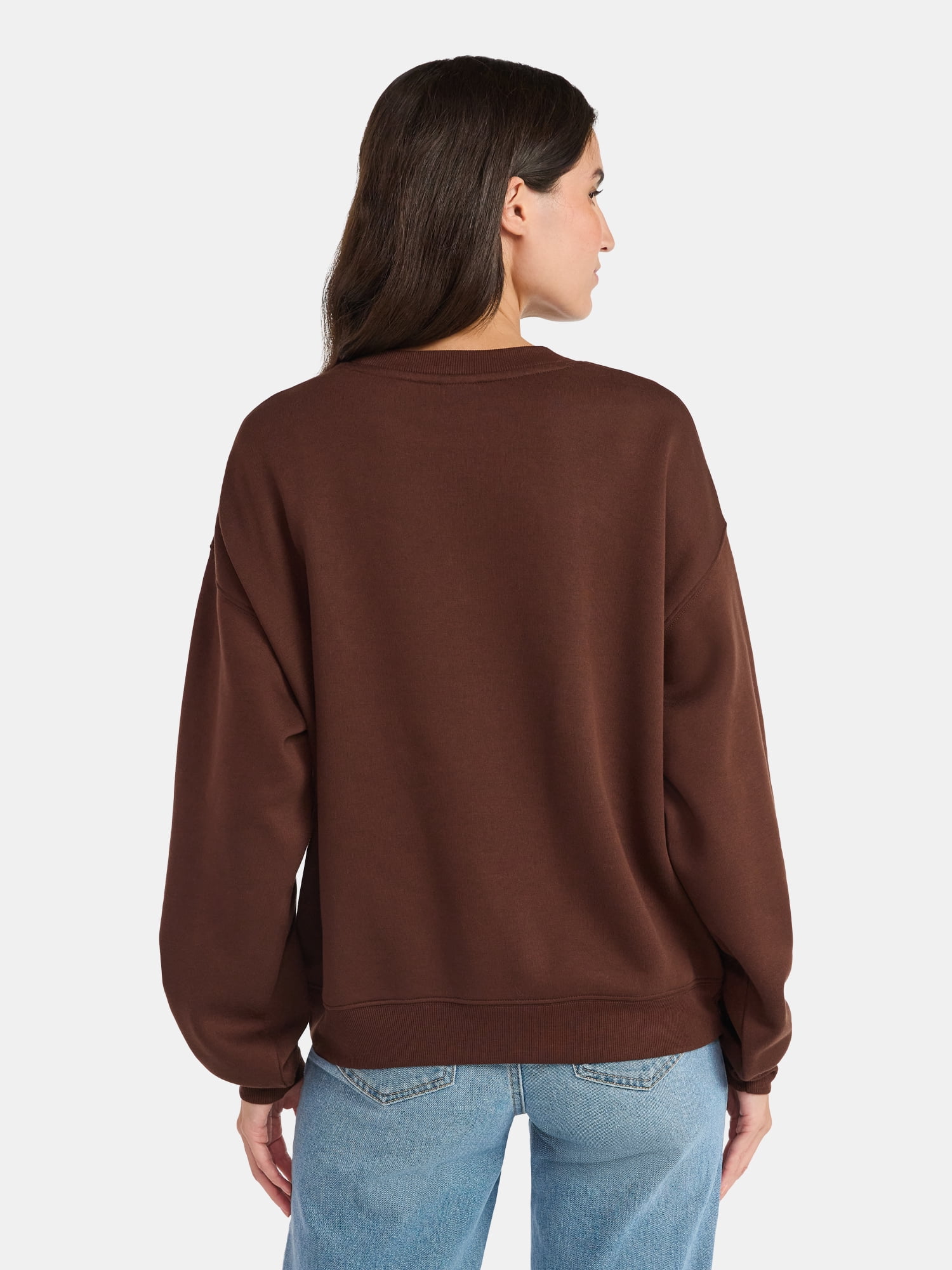 Disney Mickey Mouse Women's Embellished Howdy Graphic Sweatshirt, Sizes XXS-XXL