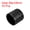 Black, variant on Rubber End Caps Vinyl Round Bolt Cap Cover Screw Thread Protectors, Black 22mm