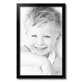 thumbnail image 2 of ArtToFrames 15" x 24" Satin Black Picture Frame, 15x24 inch Black Wood Poster Frame (WOM-1451), 2 of 8