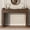 Walnut, variant on Aufeile Console Table for Entryway, Farmhouse Sofa Table Behind the Couch, Wooden Narrow Entry Table for Living Room, Entrance, Hallway, Walnut
