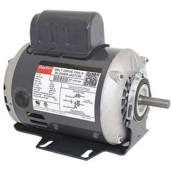 Dayton Motor,1/3 HP,1725 rpm,48,115V 6K871