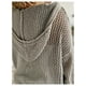 thumbnail image 2 of Jersey GORGLITTER para mujer, hueco, de ganchillo, color gris, talla M, 2 of 3