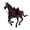 Brown, variant on YIFAEUX PVC Horse Figure Movable Joints Simulation Horse Figurine with Saddle Miniature Horse Model Collectible Toy Decoration Ornament