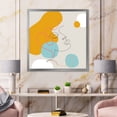 thumbnail image 3 of Designart 'Minimal Portrait of Female Face Drawn With One Line I' Modern Framed Art Print, 3 of 4