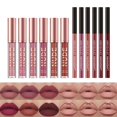 thumbnail image 3 of Set de maquillaje de 12 delineadores de labios, 6 labiales líquidos mate + 6 delineadores de labios a juego, 3 of 5