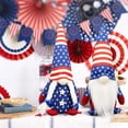 thumbnail image 6 of Molumo 4th of July Decorations, 2PCS Red White Blue Gnomes Decorations for Independence Day, Fourth of July, Memorial Day, Labor Day Home Office Indoor Decor Party Supplies, 6 of 8