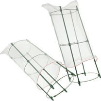 Koolleo 2 sets of Plant Cages Garden Tomato Cages Stakes Vegetable Trellis with Mesh Bag